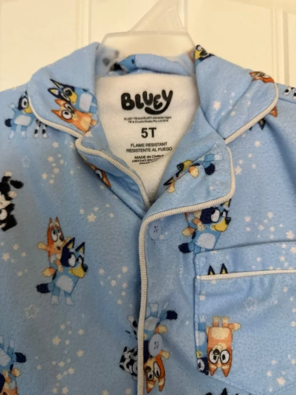 Pajama Set - 5T bluey